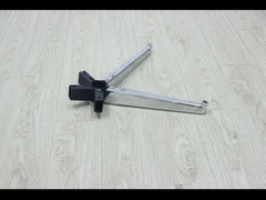 Beş yıldızlı ayak tabanını, dönen sandalye aksesuarlarını, kromlu/spray sandalye Bifma test sandalye bacaklarını sökün