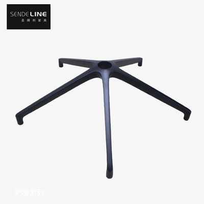 İyi fiyat Ofis Sandalyesi, bel desteği ve pürüzsüz yuvarlanma makaraları ile metal tabanlı alüminyum alaşım dayanıklı çevrimiçi