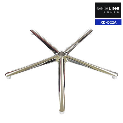 İyi fiyat Şık Siyah Ofis Sandalyesi Alüminyum Alt Yapısı Metal Çerçeveyle Yükseklik Düzenlemesi çevrimiçi