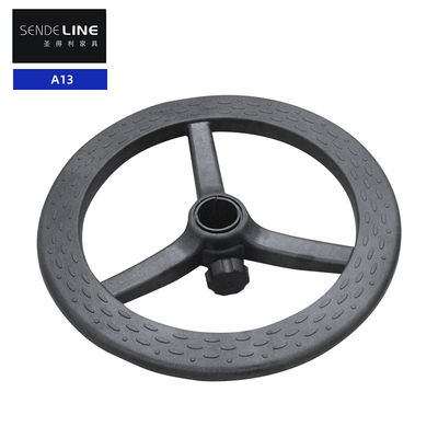 İyi fiyat Nylon Ofis Sandalyesi Döner Temel Siyah Bar Taş Plastik Ayaklar 360 Derece Dönüş çevrimiçi