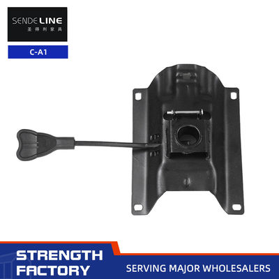 İyi fiyat Siyah Döner Asansör Ofis Sandalyesi Döner Mekanizm Yüksekliği Düzenlenebilir Özel çevrimiçi