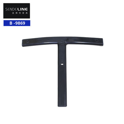 İyi fiyat Siyah Ergonomik Ev Ofisi Sandalyesi Aksesuar Demir Metal Çerçeve Plastik Yapı çevrimiçi