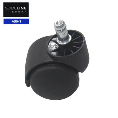 Nylon 50mm Döner Sandalye Tekerleği Değiştirme Çember / Fil Universal Çember Tekerlekleri