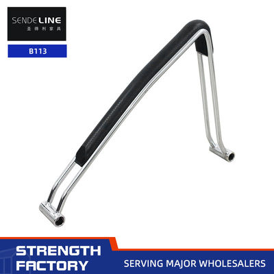 İyi fiyat Evrensel Masa Sandalye Koltuk Destekleri Elektroplat Ergonomik Sandalye Koltuk Destekleri Kromlu çevrimiçi