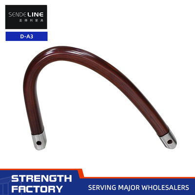 İyi fiyat Modern Tarzı Katı Ahşap Sandalye Koltuk Destesi Rahatlık Ev / Ofis İçin Kırmızı Kahverengi çevrimiçi