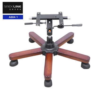 İyi fiyat Modern Ofis Sandalyesi Aksesuarları Beş Yıldız Ayak Üssü Ahşap Sandalye Bacak Değiştirme çevrimiçi