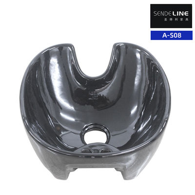 İyi fiyat Keramik saç salonları sandalyesi Barber sandalyesi şampuan tepsisi için yedek parçalar çevrimiçi