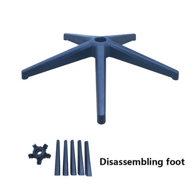 İyi fiyat Yeni Çıkarma Bifma Testini Geçti Kaldırılabilir Ayak ve Çarklı Siyah Naylon Döner Sandalye çevrimiçi