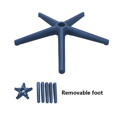 İyi fiyat Fabrika Çıkarımı Naylon Bifma Testini Geçti Ofis Sandalyesi Döner Temel Siyah Alınabilir Ayak modeli çevrimiçi