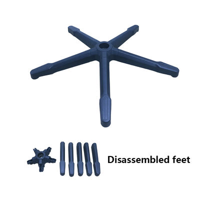 İyi fiyat Siyah Yarıçap 380mm Naylon BIFMA Denetlenmiş Ofis Sandalyesi Yükseklik Düzenleyici ile Döner Çubuğu çevrimiçi