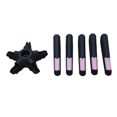 İyi fiyat Fabrika Doğrudan Satış 350mm Radius Naylon Ofis Sandalyesi Caster Ayrılık Ayaklı Döner Başı çevrimiçi