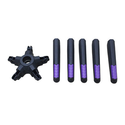 İyi fiyat Çıkarma 350mm yarıçaplı siyah Naylon Ofis Sandalyesi Yükseklik Düzenleyici ile Döner Çubuğu çevrimiçi