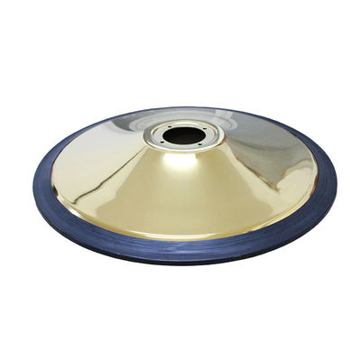 İyi fiyat Altın demir plaka berber sandalyesi tabanı 7.5kg ağırlığı 1.4mm duvar salon güzellik sandalyesi için çevrimiçi