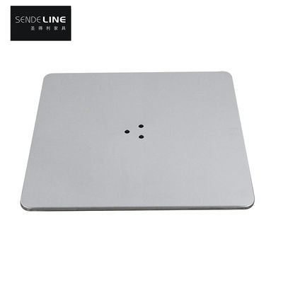 İyi fiyat Modern paslanmaz çelik bar tabure aksesuarları 3 delikli katı demir levha sandalye tabanı çevrimiçi