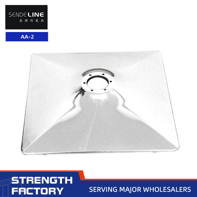 İyi fiyat Güçlü Soğuk Plakası Damgalama Berber Sandalyesi Temel Plating Rengi 3.4kg Hafif çevrimiçi