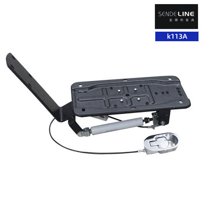 İyi fiyat Mat Siyah Demir Berber Sandalye Arka Yatak Fonksiyon Bazası ile Yağ Pompası Bracket çevrimiçi