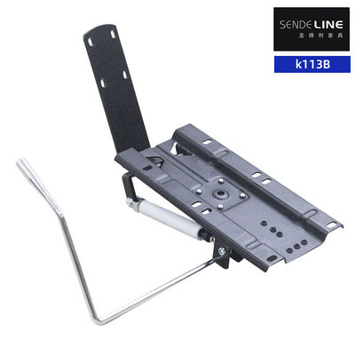 İyi fiyat Düzenlenebilir Arka yatak Mat Siyah Demir Berber Sandalyesi Saç Salonları için Temel Taş çevrimiçi