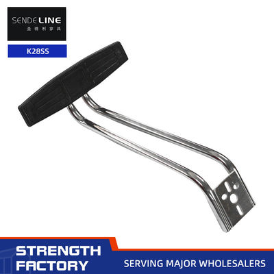 İyi fiyat Berber Sandalyesi Temel Yağ Pompası Ayak Pedalları Elektroplastrasyonlu Ayak Pedalları Saç Çizimi Sandalye Aksesuarları çevrimiçi