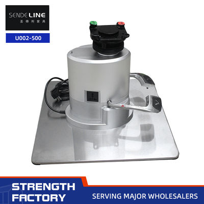 İyi fiyat 200KGS Paslanmaz Çelik kare taban Berber sandalyesi elektrikli pompa tabanı çevrimiçi