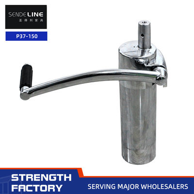 İyi fiyat Profesyonel Berber Sandalye Temel Chrome Plating Yüzey Tedavisi Tek kol 150 tur kaldırma yağ pompası çevrimiçi