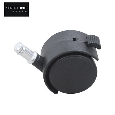 İyi fiyat 50kg yük kapasitesi Ofis Sandalyesi Tekerlekli Çark Ergonomik Yumuşak Yuvarlak Sessiz Naylon Çark çevrimiçi