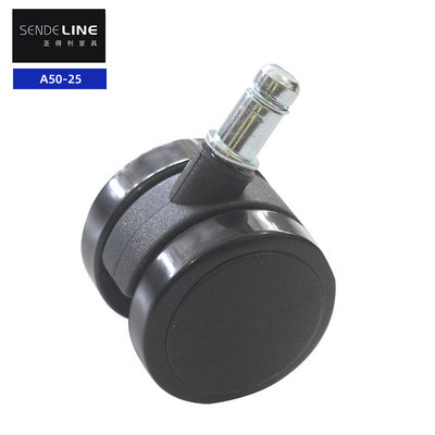 İyi fiyat Çember Ekle Tip 2 Inch Ofis Sandalyesi Değiştirme Tekerlekleri Ofis Bilgisayar Sandalyesi Naylon çevrimiçi