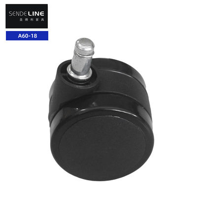 İyi fiyat Yumuşak yuvarlanma ve dayanıklılık için Naylon Ofis Sandalye Tekerlekleri 250 lbs Yük Kapasitesi 5 adet çevrimiçi