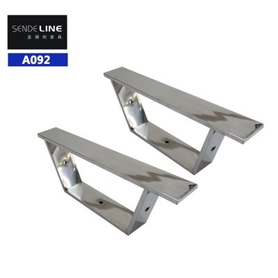 460x60x20mm Ağır kullanımlı Paslanmaz Çelik Berber Sandalyesi Berber Sandalyesi için Temel Aksesuarlar