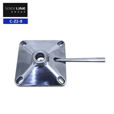 İyi fiyat Ağır Görev Ağırlık Kapasitesi Alüminyum alaşımı Bel desteği olmayan Ofis Sandalyesi Mekanizmi çevrimiçi