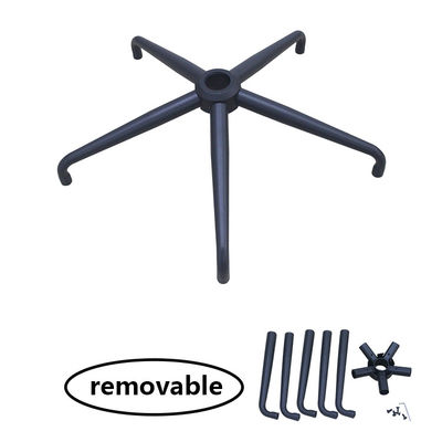 İyi fiyat Hafif ve montajı kolay Ofis sandalyesi tabanı değiştirme 1,2 mm kalınlığı 35 mm yuvarlak boru 2,6 kg ağırlık çevrimiçi