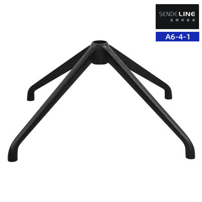 İyi fiyat Ofis Ergonomik Alüminyum Alaşım Ofis Sandalyesi Metal Temel 38mm Hava Baharı Merkezi Delik 670mm Çapraz çevrimiçi