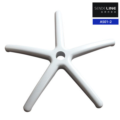 İyi fiyat 75 mm Yüksek Ofis Sandalyesi Altın Alüminyum Alaşım Beş Yıldız Bacak Yerine çevrimiçi