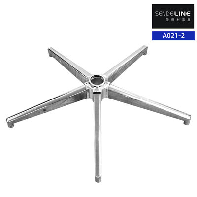 İyi fiyat 110mm yüksek hızlı ray kaynaklı ofis döner sandalye tabanı, 5 yıldızlı sandalye bacakları çevrimiçi