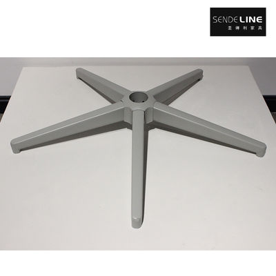 İyi fiyat High-end iron welded office chair base, grey 700/640mm five-star feet çevrimiçi