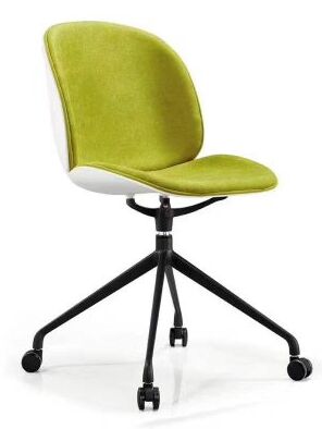 İyi fiyat Ofis Bekleme Odası Konferans Salonu ve Kafeterya Oturma Çözümleri için Tekerlekli Modern Plastik Sandalye çevrimiçi