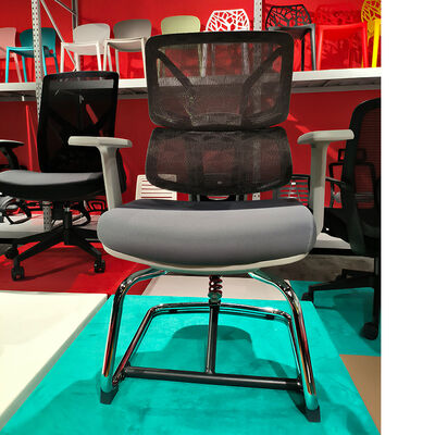 İyi fiyat Kol destesi Evet Ofis Döner Sandalye Konforlu Ergonomik Yükseklik Düzenlenebilir Ağ Arka Destesi Montajı Gerekli çevrimiçi