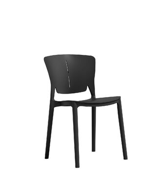 İyi fiyat Yemek Sandalyesi Modern Plastik Sandalye Toplam Yüksekliği 81cm Dayanıklı Kapalı Dışarıya Uygun çevrimiçi