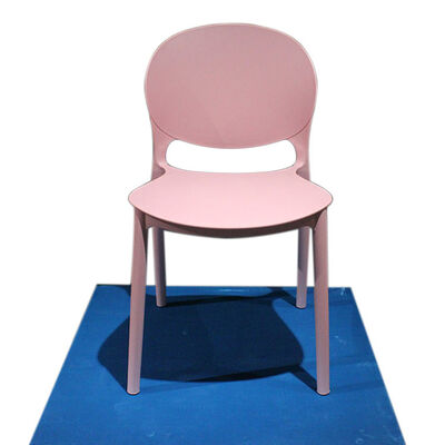 İyi fiyat Pembe Dayanıklı Modern Plastik Sandalye Ergonomik Rahat Hafif Ofis Konferans Bekleme Alanı çevrimiçi